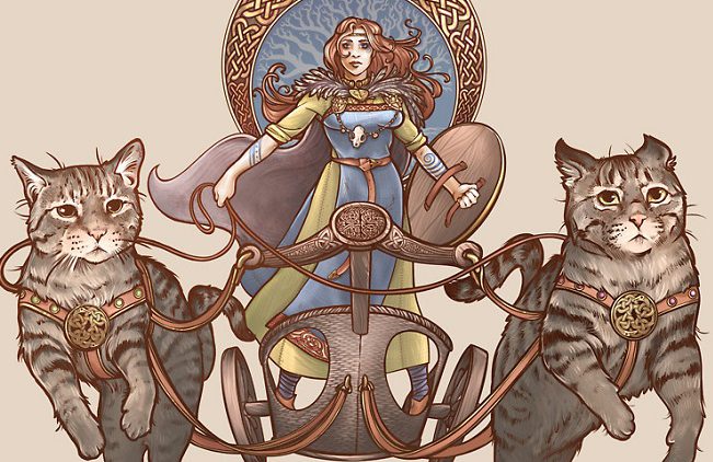 Il mito della dea Freya